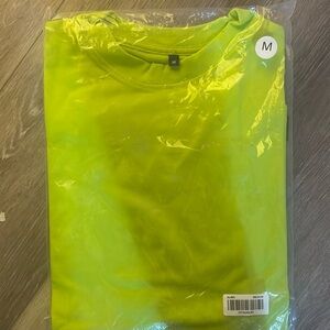 Slime green shirts